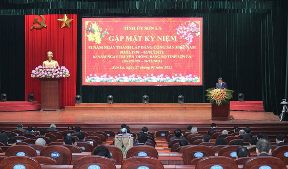 Sơn La: Kỷ niệm 92 năm Ngày thành lập Đảng Cộng sản Việt Nam 