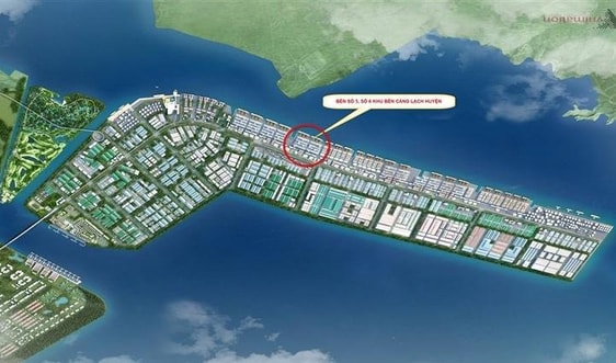 Mở rộng quy mô, tăng vốn đầu tư Dự án bến cảng số 5, số 6 khu bến cảng Lạch Huyện