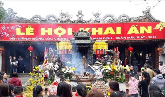 Nam Định không tổ chức Lễ hội khai ấn đền Trần xuân Nhâm Dần 2022