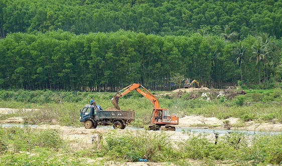 Xử lý nạn khai thác cát trái phép ở Bình Định: Cần những giải pháp mạnh