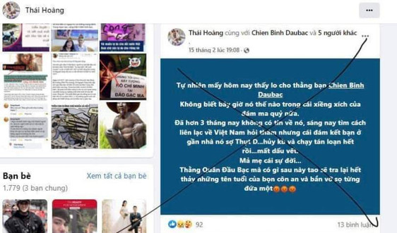 Xác định đối tượng dùng Facebook dọa bắn Giám đốc Công an tỉnh Quảng Ngãi