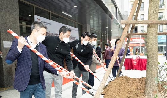 Văn Phú – Invest phát động Tết trồng cây tại nhiều tỉnh thành, tạo không gian đô thị xanh