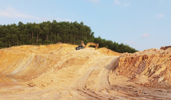 Thừa Thiên - Huế: Đấu giá 11 khu vực khai thác đất, đá năm 2022