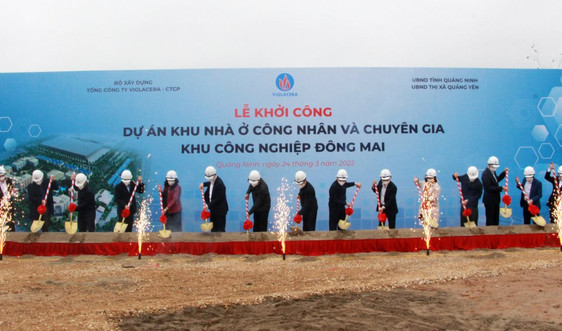 Quảng Ninh: Khởi công dự án Khu nhà ở công nhân và chuyên gia KCN Đông Mai 