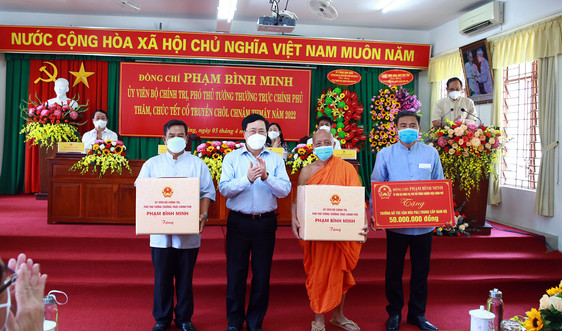 Phó Thủ tướng Thường trực chúc mừng Tết Chôl Chnăm Thmây tại Sóc Trăng