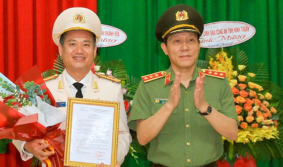 Bổ nhiệm tân Cục trưởng An ninh đối ngoại, Giám đốc Công an 2 tỉnh Khánh Hoà, Ninh Thuận 