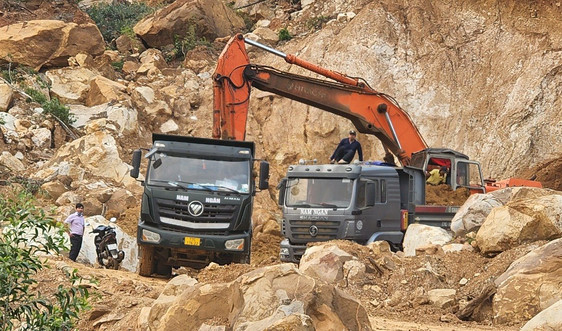Bình Định: Công ty Nam Ngân bị xử phạt 80 triệu đồng do khai thác đất hết thời hạn cấp phép 