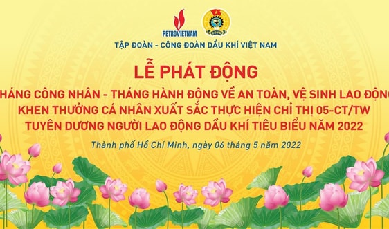 PV GAS tham gia Tháng công nhân 2022