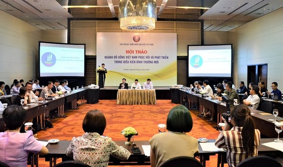 Ngành đồ uống Việt Nam phục hồi và phát triển trong điều kiện bình thường mới