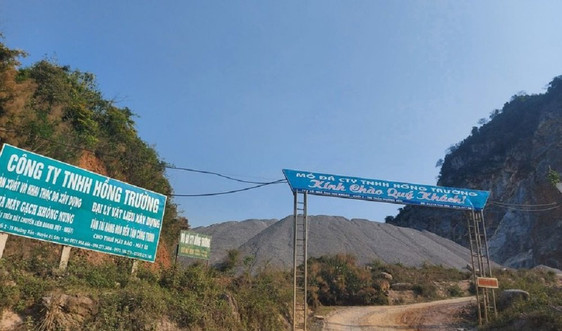 Nghệ An: Xử phạt mỏ đá Công ty Hồng Trường 85 triệu đồng