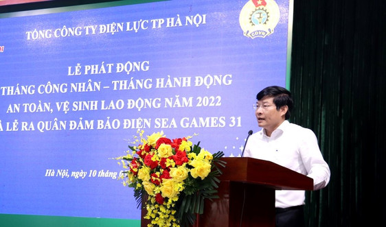 EVNHANOI: Bố trí gần 3.000 ca trực đảm bảo điện SEA Games 31 tại Hà Nội