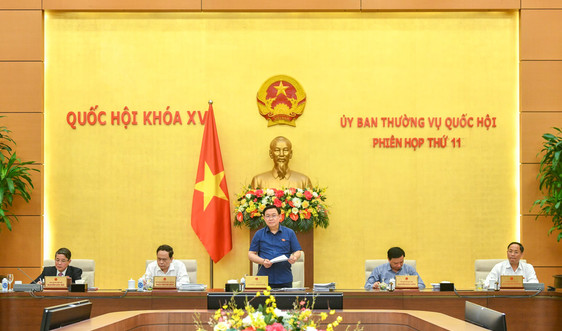 Chủ tịch Quốc hội Vương Đình Huệ: Không ngừng đổi mới, nâng cao hiệu quả hoạt động của Quốc hội