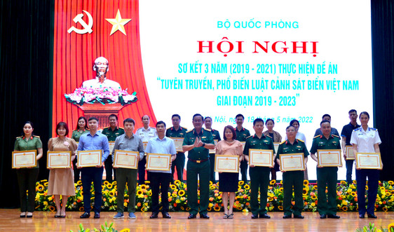 Sơ kết 3 năm thực hiện Đề án “Tuyên truyền, phổ biến Luật Cảnh sát biển Việt Nam, giai đoạn 2019 – 2023”