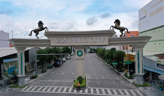 Khánh thành đường Đinh Thị Thi tại Van Phuc City