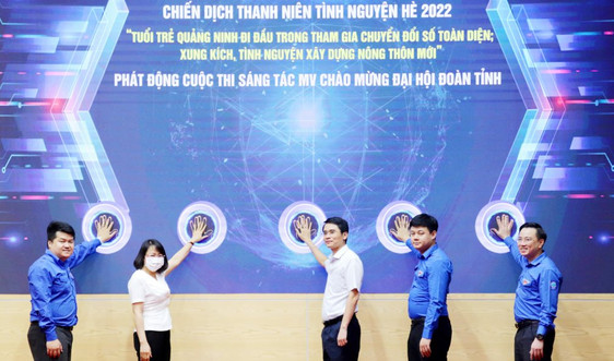Quảng Ninh ra quân Chiến dịch thanh niên tình nguyện hè 2022