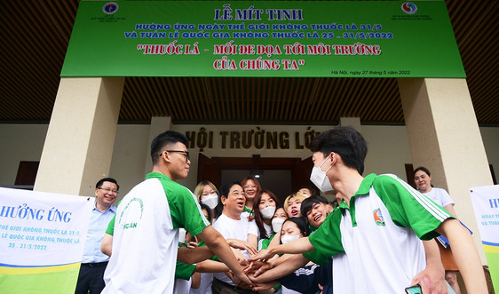 Không khói thuốc ở giảng đường Đại học TN&MT Hà Nội 