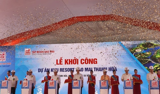 Thanh Hóa: Khởi công dự án Khu Resort Sao Mai có vốn đầu tư 1.400 tỷ đồng
