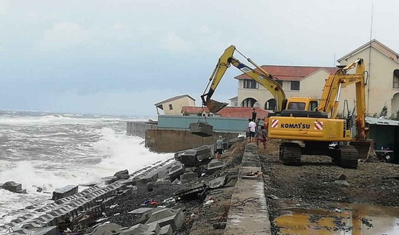 Quảng Nam đầu tư 210 tỷ đồng xây Kè chống xói lở khẩn cấp bờ biển Cửa Đại