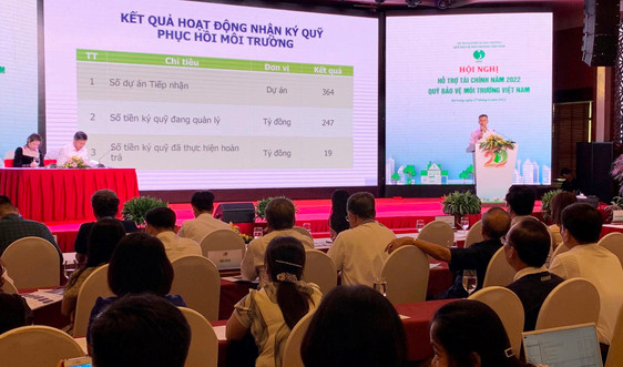 Quỹ Bảo vệ môi trường Việt Nam tổ chức hội nghị hỗ trợ tài chính năm 2022