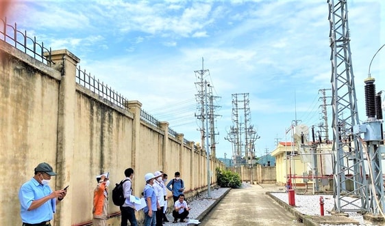 PC Bắc Giang: Khởi công dự án “Nhánh rẽ và ngăn lộ 110kV tại TBA 110kV Vân Trung” trong tháng 6/2022
