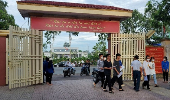 Nghệ An: Hơn 36 nghìn thí sinh thi môn đầu Kỳ thi tốt nghiệp THPT