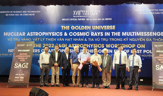 Hai sự kiện khoa học về vật lý thiên văn thu hút 100 nhà khoa học cùng học sinh ưu tú