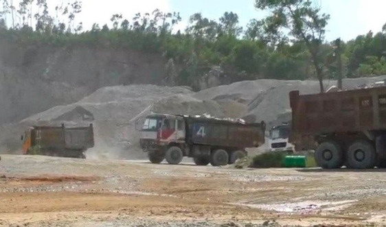 Quảng Nam: Nhiều công ty bị chấn chỉnh vì vi phạm trong khai thác khoáng sản 