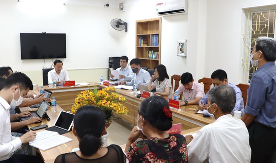 Bộ trưởng Bộ TN&MT Trần Hồng Hà tiếp công dân định kỳ tháng 7/2022
