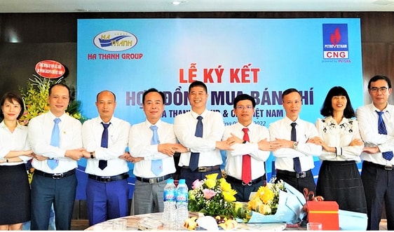 CNG Việt Nam ký hợp đồng mua bán khí với Hà Thanh Group