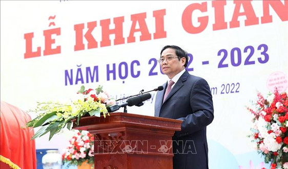Thủ tướng Phạm Minh Chính: Thực hiện 3 cân bằng 'học - chơi - ăn ngủ' cho học sinh