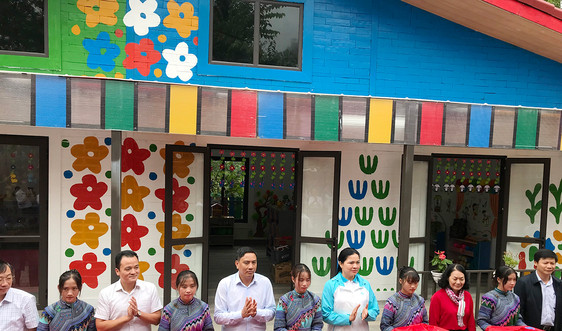 Lào Cai: Khánh thành ngôi trường bằng nhựa tái chế đầu tiên tại Việt Nam