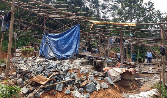 Quảng Nam: Lại “nóng” nạn vàng tặc trong rừng phòng hộ Phước Sơn
