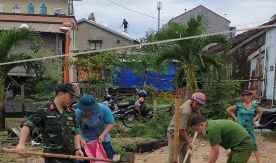 Quảng Nam: Gấp rút sơ tán hơn 130.000 dân trước 9h sáng ngày 27/9