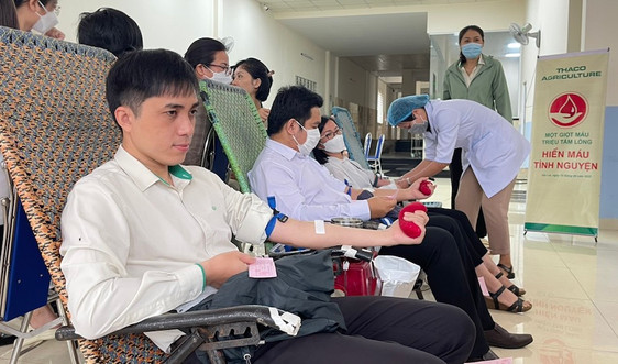 THACO AGRICULTURE chung sức tham gia chương trình hiến máu nhân đạo
