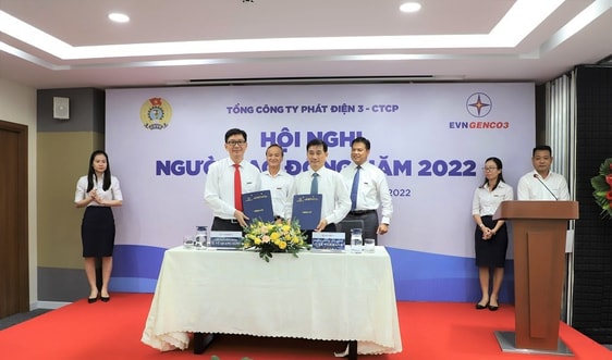 EVNGENCO3 tổ chức Hội nghị Người lao động năm 2022