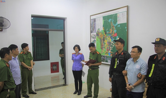 Thêm 2 cán bộ Phòng TN&MT bị bắt liên quan đến dự án sân bay Điện Biên