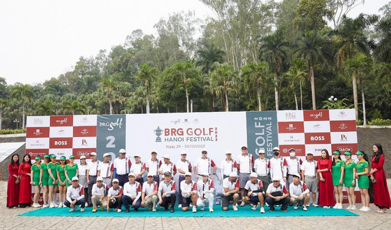 Giải Golf thường niên 2022 BRG Golf  Hanoi Festival với sự tham gia 140 Golf thủ