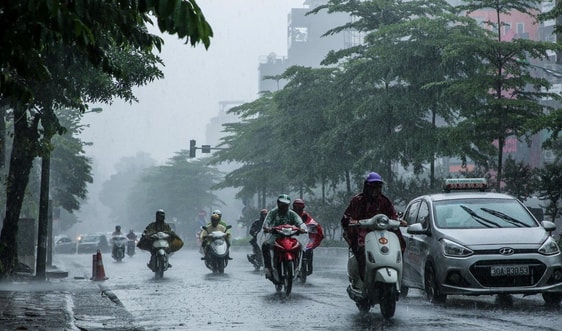 Ngày 10/11, thành phố Hà Nội có mưa vài nơi