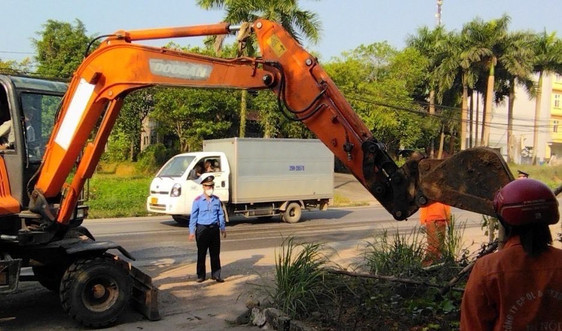 Xử lý nghiêm các nhà thầu vi phạm việc đào đường, đào vỉa hè