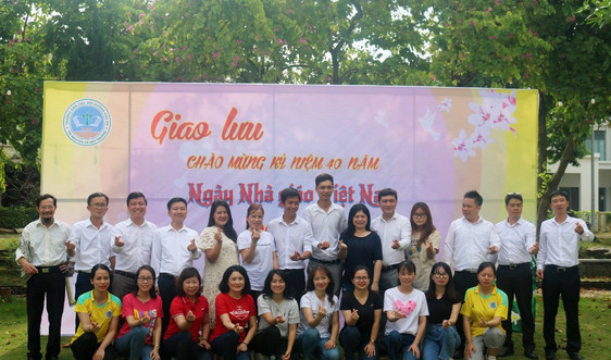 Trường Đào tạo, bồi dưỡng cán bộ TN&MT kỷ niệm 40 năm Ngày Nhà giáo Việt Nam
