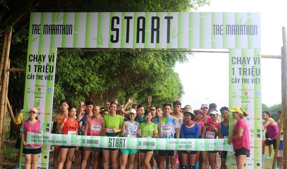 Giải chạy Marathon tre 2022 - chạy gây quỹ phủ xanh Việt Nam