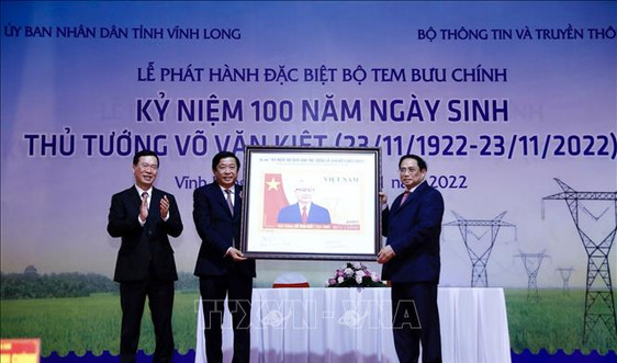 Thủ tướng Phạm Minh Chính dự các hoạt động kỷ niệm 100 năm ngày sinh Thủ tướng Võ Văn Kiệt