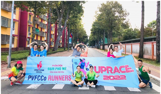 Đội “Đạm Phú Mỹ - PVFCCo Runners” đạt kết quả đáng tự hào tại giải UpRace 2022