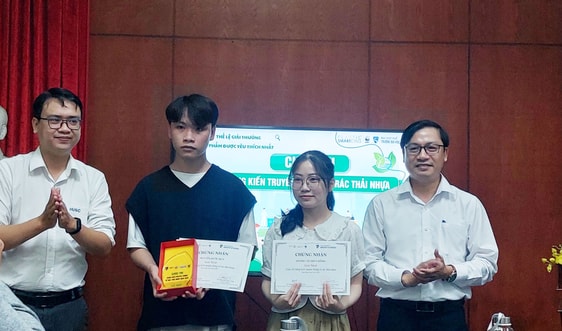 Thừa Thiên – Huế: Trao giải cuộc thi tìm kiếm “Sáng kiến truyền thông về rác thải nhựa”