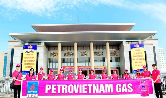PV GAS LPG quảng bá bình gas PETROVIETNAM GAS tại nhiều tỉnh thành trong cả nước