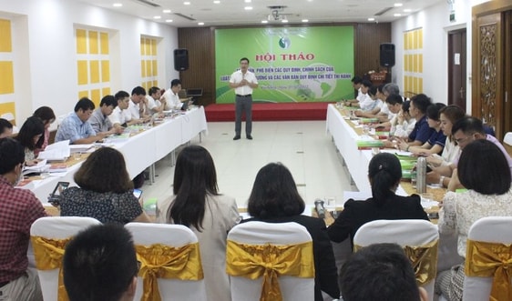 Tập huấn, phổ biến các quy định, chính sách của Luật BVMT cho 7 tỉnh, thành miền Trung