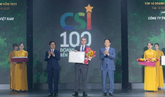Tập đoàn sở hữu thương hiệu sữa Cô Gái Hà Lan được vinh danh Top 10 DN Bền vững Việt Nam 2022