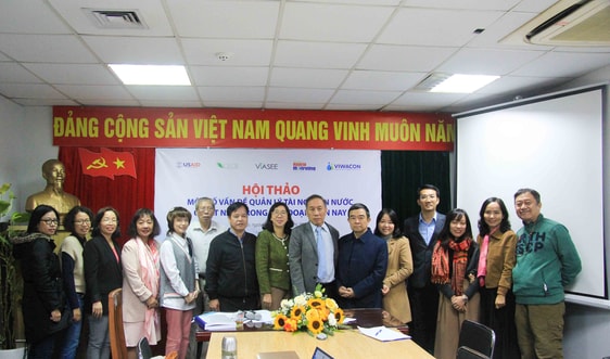 Góp ý xây dựng chính sách quản lý, khai thác và bảo vệ tài nguyên nước 