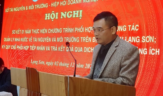 Lạng Sơn: Hiệu quả từ việc phối hợp quản lý nhà nước lĩnh vực tài nguyên và môi trường