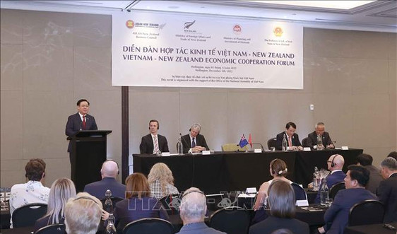 Chủ tịch Quốc hội Vương Đình Huệ dự Diễn đàn Kinh tế Việt Nam - New Zealand